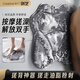 Creative art懶人搓背神器搓腳墊貼墻搓澡巾洗腳墊吸盤(pán)后背按摩硅膠防滑