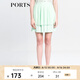 PORTS寶姿 女夏裝新款雙層風(fēng)琴褶半身裙半截裙SB8S008AWP009 SPRAY S (4)