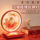 赟婭新婚結(jié)婚長明燈結(jié)婚臺燈長命燈輕奢送新人禮物陪嫁紅色婚房床頭燈 比翼雙飛禮盒-鳳【藍牙+無線充】