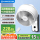 艾美特（AIRMATE）空氣循環(huán)壁扇壁掛式電風(fēng)扇家用商用轉(zhuǎn)頁(yè)扇餐廳宿舍食堂工業(yè)工程風(fēng)扇大風(fēng)量遙控墻壁風(fēng)扇 FW23-R7