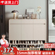 立太（LEADTEK）鞋柜門口入戶柜收納柜一體靠墻柜家用門口新款2025鞋架門口外樓道 【約放27-30雙】120×32×107cm