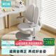 黑白調(diào)兒童G3兒童學習椅學生座椅子矯姿寫字椅可升降久坐舒服兒童學習餐桌椅 G3高配款【定向座椅/兩用輪】灰