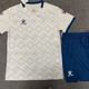 卡爾美（KELME）自主品牌定制比賽卡爾美短袖訓(xùn)練套裝男女透氣隊(duì)服球衣速干印字運(yùn) 1006白色 L(165-170身高)