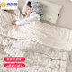 棉加加（Cotton++）嬰兒被子豆豆毯純棉空調(diào)被寶寶蓋毯新生兒童幼兒園毛毯春秋夏四季 森林夾棉大豆被【A類 四季通用】 110*120cm【0-6歲】