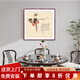 質(zhì)覺(jué)張大千事事如意國畫(huà)新中式玄關(guān)裝飾畫(huà)斗方餐廳掛畫(huà)客廳柿子裝飾畫(huà) 柿柿如意D 120*120CM【宣紙國畫(huà)+錦綾裝裱】 直角實(shí)木邊框-咖啡色
