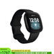 Fitbit Versa 3 GPS男士女士健身游泳智能運(yùn)動(dòng)手表心率監(jiān)測 血氧功能睡眠質(zhì)量跟蹤新款囤 黑色