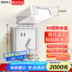 國際電工斜五孔插座防水盒86型錯(cuò)位五孔防濺盒浴室衛(wèi)生間暗裝自粘防水罩 86型錯(cuò)位五孔防水盒【透明】
