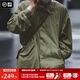 馬登工裝美式復(fù)古M65戰(zhàn)壕派克服魚尾風(fēng)衣parka中長(zhǎng)款大衣外套男秋 軍綠色 (寬松，大2碼) S