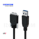 洛克康 USB3.0 A/MICROB 兼容 大華 大恒 ?？?Basler 工業(yè)相機 動態(tài)拖鏈線 黑色拖鏈  USB3.0 A/Micro B 5米