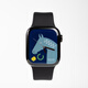 Apple/蘋果 Watch Series 9 智能手表GPS+蜂窩款45毫米深空黑不銹鋼表殼Hermes黑運動表帶MRR23CH/A