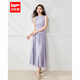 IEF/愛依服時(shí)尚套裝2025夏季新款法式甜美溫柔風(fēng)通勤顯瘦上下套裙 玫瑰紫 S