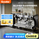 格米萊（GEMILAI）【國家補貼&七夕禮物】雙頭意式半自動咖啡機商用專業(yè)意式泵壓高壓 獨立多鍋爐系統(tǒng) G3120C黑色