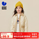 迷你巴拉女童輕薄三防羽絨服外套寶寶時(shí)尚撞色冬季兒童衣服