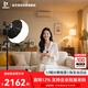 金貝JL-220BI可調(diào)色溫?cái)z影補(bǔ)光燈直播燈led補(bǔ)光燈視頻直播攝影燈拍攝美妝飾品柔光燈單燈球形套裝