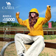 駱駝（CAMEL）【baby同款-雨舞者】沖鋒衣戶外三合一外套中性款防風防水登山服