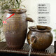 維諾亞陶罐陽(yáng)臺養魚(yú)過(guò)濾器循環(huán)水古法生態(tài)魚(yú)缸瀑布造景套陶瓷流水擺件 [套裝]柴燒色傳統流水
