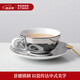 景德鎮(zhèn)（jdz）景德鎮(zhèn)官方陶瓷杯子咖啡杯高檔套裝拿鐵杯Andy Warhol瑪麗蓮夢露 Andy Warhol瑪麗蓮夢露拿鐵杯碟