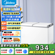 美的（Midea）220升冰柜冷藏冷凍雙溫家用節(jié)能省電大容量囤貨冷柜以舊換新BCD-220VM(E)