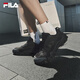 斐樂（FILA）官方男鞋老爹鞋歐客漫2025夏季新款運動鞋網(wǎng)面鞋休閑鞋 黑-BK 42