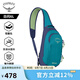 OSPREY 日閃6L斜挎包 男女輕便旅行包 單肩包 戶外徒步小背包 孔雀藍
