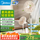美的（Midea） 【幸運(yùn)草安睡風(fēng)扇MAX】語(yǔ)音智控家用電風(fēng)扇 直流變頻臥室超輕音落地扇 一級(jí)能效APP遙控SDI35TLY 