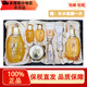 后（The history of whoo）韓國后套裝水妍拱辰享津率享天氣丹雪玉凝護膚化妝品禮盒補水保濕 拱辰享水乳霜八件套（滋潤淡黃）