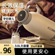 恩爾美（nRMEi）保溫壺大容量家用316不銹鋼保溫48小時以上熱水壺保溫瓶家用暖壺 米白色【智能顯溫+316內(nèi)膽】2L