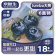 京鮮生 國產(chǎn)藍莓 6盒18mm+裝 125g/盒 生鮮水果 源頭直發(fā) 包郵