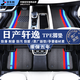 京車(chē)則適用日產(chǎn)軒逸腳墊TPE經(jīng)典13/14十三四代全包圍汽車(chē)腳墊絲圈車(chē)腳墊 【雙層】TPE腳墊+雪妮絲（三色） 14代軒逸【20-25款】