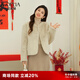 歌莉婭預售   環(huán)保皮草外套  1CNL6F5R0 51W粉杏 S