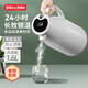 JEKO&JEKO保溫壺家用熱水瓶暖水壺宿舍大容量開(kāi)水瓶數(shù)顯 1.6L淺灰色