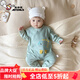 奧特曼嬰兒衣服秋冬季純棉新生兒連體衣寶寶男女童卡通長(zhǎng)袖爬服套裝幼兒 熱售綠色 立體恐龍連體 80cm