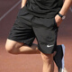 耐克（NIKE）短褲男褲 25夏季新款健身跑步運(yùn)動褲透氣快干休閑褲冰絲五分褲子 熱售/Dri-FIT 速干/褲腳開衩 建議拍小一碼 L (175/80A)