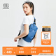 KOLON SPORT/可隆小腰包 男女同款戶外休閑運動TREKKING SLING BAG挎包 LUBH4MNK01-BU 藍色 XXX