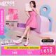 卡駱馳crocs白鹿同款經(jīng)典堆堆洞洞鞋時尚百搭男鞋女鞋|211355 火龍果色-6ZQ 36 /37(220mm)