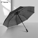 C'mon全自動(dòng)雨傘三折時(shí)尚復古格子雙層防雨自動(dòng)傘 雙層格子