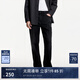 杰克·瓊斯（JACK&JONES）25年男裝夏季903直筒牛仔褲男黑色彈力涼感寬松潮流品牌褲子 A15黑色牛仔 34 180 W34