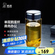 希諾單層玻璃杯男家用辦公泡茶杯子過濾車載水杯XN-7717紫羅蘭 500mL