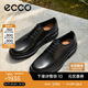 愛步（ECCO）皮鞋男 牛皮增高商務正裝德比鞋 都市奧斯陸550224 黑色41