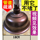 舒捷幫（SHU JIE BANG）皮搋子大號(hào)下水道揣馬桶疏通拔衛(wèi)生間吸神器家用廁所抽塞刷盤(pán)的坐 28號(hào)棕色18cm