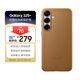 三星 Samsung Galaxy S25+ 原裝環(huán)保生態(tài)皮保護殼 手機套 原廠(chǎng)手機殼 多功能保護套 金色
