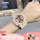 卡西歐（CASIO）女表GSHOCK獨(dú)角獸可愛粉色玫瑰金送女友時(shí)尚防水學(xué)生運(yùn)動(dòng)電子手表 GMA-S120MF-4A藕粉甜酷少女款
