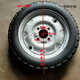 行后實(shí)心電動(dòng)三輪車(chē)輪胎3.00-10 3.00-12（16X3.0）3.75-12免充氣防扎 300-12外胎+鋼圈后輪