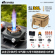 嘻由【全套配齊】戶(hù)外爐具露營(yíng)裝備用品分體卡式爐全套裝露營(yíng)野外炊具 灰色分體爐+三件套+收納包+4氣 【穩壓版/卡式爐露營(yíng)套裝】