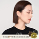 白嵐黑瑪瑙耳墜女S925銀耳飾耳釘時尚潮流優(yōu)雅氣質(zhì)送老婆生日禮物 S925銀&黑瑪瑙