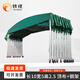 鐵戎 定制大型推拉雨棚伸縮遮陽(yáng)篷不包安裝 長(cháng)10寬5高2.5 頂布+鋼架