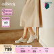 Allbirds【董潔同款】赤足鞋Air Flow呼吸芭蕾鞋春季新款女鞋多巴胺休閑鞋 自然白 葉童同款 39 /W9 女碼