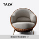 TAZA 休閑椅 現(xiàn)代輕奢休閑椅別墅全屋搭配客廳系列 2025新款休閑椅 Top Notch V級(jí)粒面全真皮 休閑椅