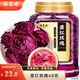 福茗源墨紅玫瑰 云南墨紅玫瑰花茶大朵新花無硫重瓣玫瑰花茶花草茶40g