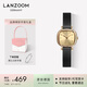 LANZOOM藍(lán)族黑金小方糖手表女滿天星時(shí)尚輕奢女士手表高級(jí)生日禮物送女友 【品牌直發(fā)】鎮(zhèn)店爆品Bremen01